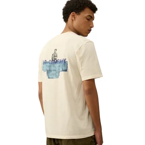 CP Tee - Cream Back Print