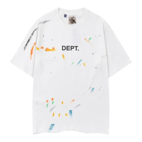 Gallery Dept Tee - White Paint Splatter