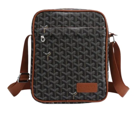 Goyard Bag - Black Messenger