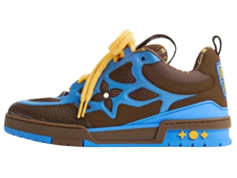 LV Skate - Blue & Brown Skate