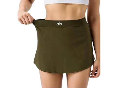 Alo Skirt - Olive Wrap