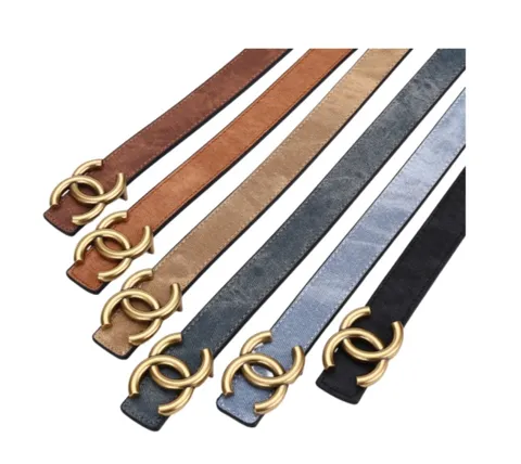 Chanel Belt - CC Buckle Multi-Colour, Women's