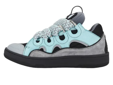 Lanvin Shoes - Aqua & Grey