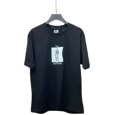 CP Tee - Black Figure Print