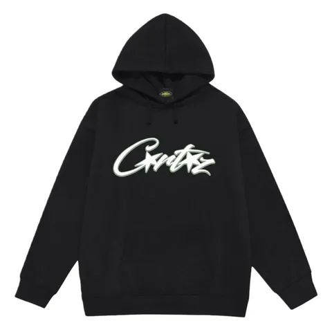 Corteiz Hoodie - Black Script