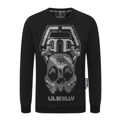 Philipp Plein Hoodie - Black Skull Crew