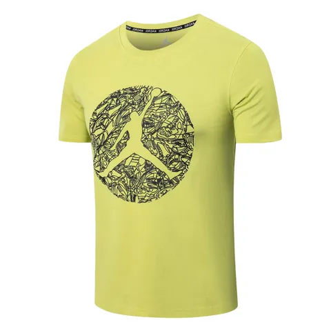 Air Jordan Tee - Lime Print