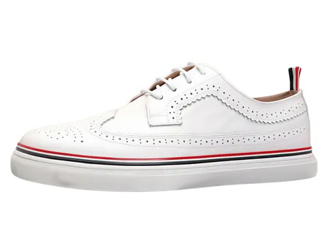 Thom Browne Shoes - White Brogue