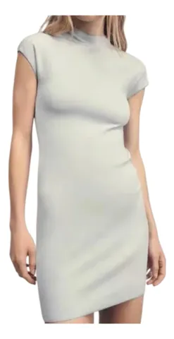 Zara Dress - Grey Knit Mini