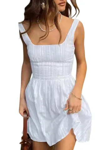 Princess Polly Dress - White Mini Dress