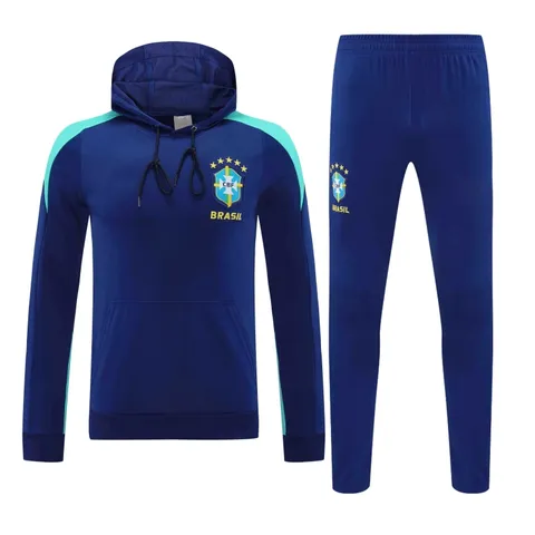 2526 season Brazil Training suit hooded set