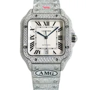 Cartier [ Santos de Cartier] - Iced Out