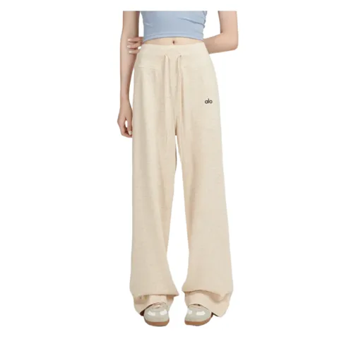 Alo Pants - Cream Wide-Leg II
