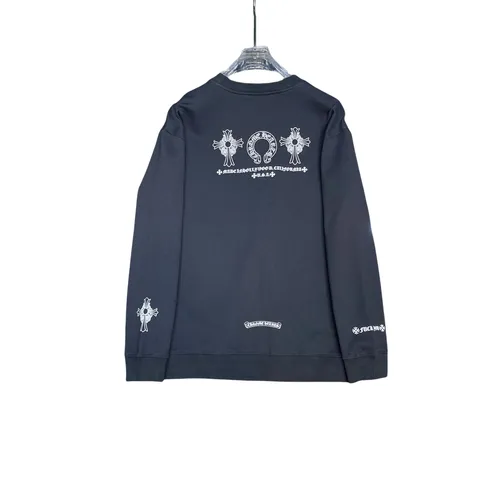 Chrome Hearts Long Tee - Navy Crew