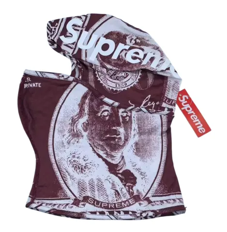 Supreme Mask - Dollar Print Balaclava