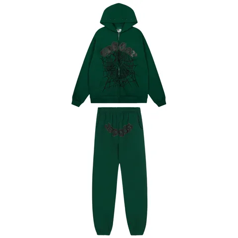 Sp5der Set - Green Web Set