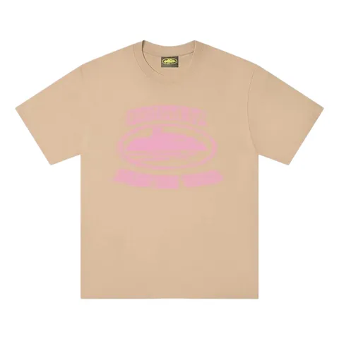Corteiz Tee - Tan Pink Alcatraz