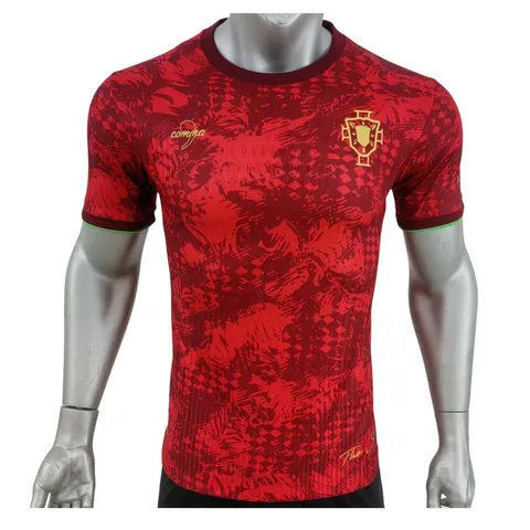 Portugal Special Edition Jersey Player Version - Red Pattern