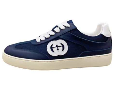 Gucci Shoes - Navy Interlocking G