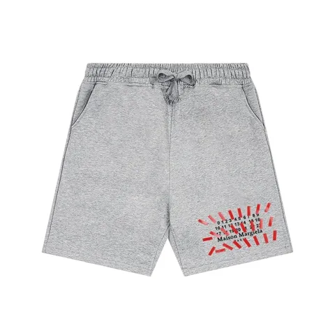 Maison Margiela Shorts - Grey Red Print