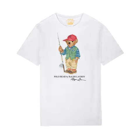 Ralph Lauren Tee - White Bear