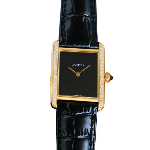 Cartier [Tank Louis Cartier] - Tank Black Dial