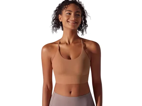 Alo Vest - Tan Halter Bra