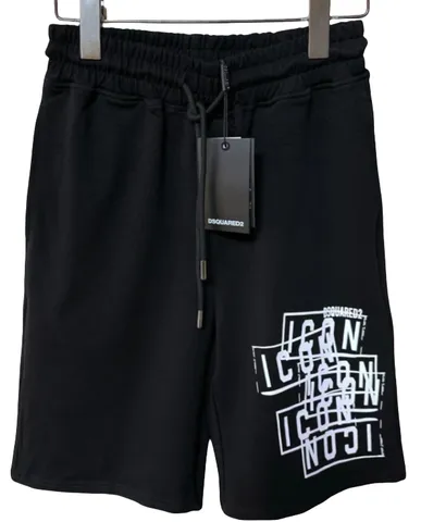 Dsquared2 Shorts - Black Icon Print