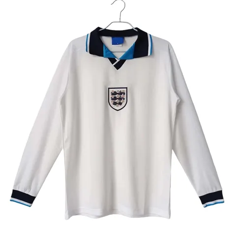 1996 season England home Long sleeved Retro Fan version