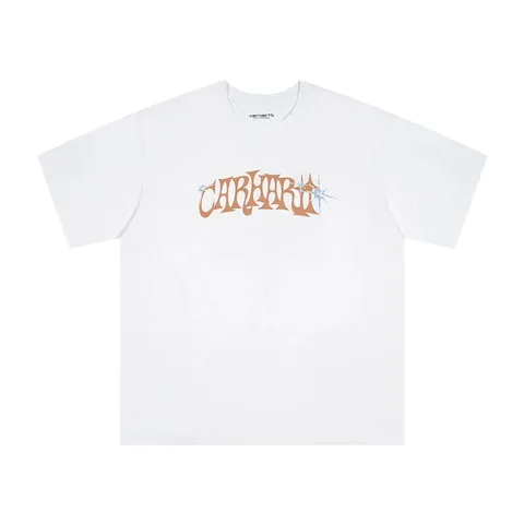 Carhartt Tee - White Graffiti Logo