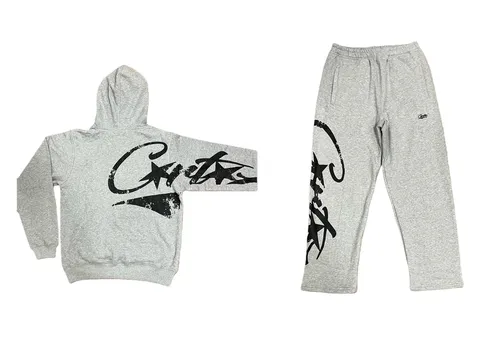Corteiz Set - Grey Script Set