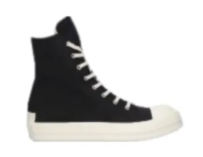 Rick Owens Shoes - Black Ramones High, Platform