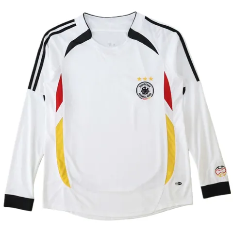 2006 season Germany home Long sleeved retro Fan version