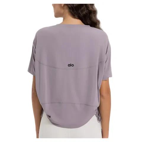 Alo Tee - Lilac Relaxed
