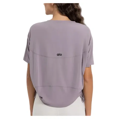 Alo Tee - Lilac Relaxed