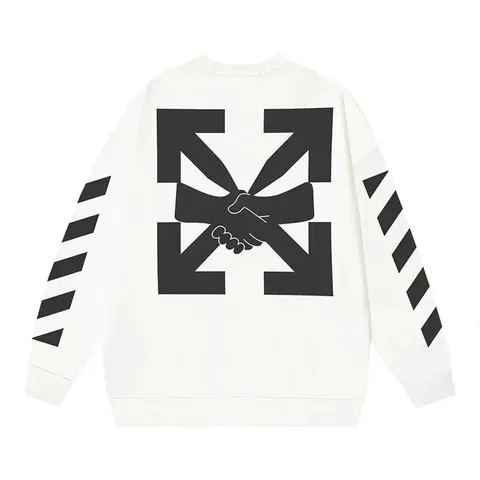 Off-White Hoodie - White Arrow Hands