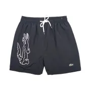 Lacoste Shorts - Navy Croc Print