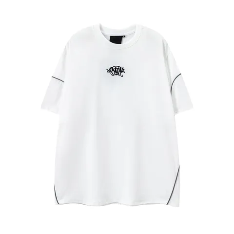 Syna World Tee - White Piped
