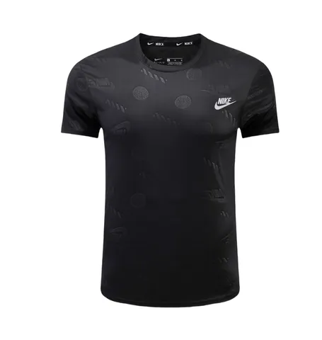 Nike Tee - Black Tonal Print