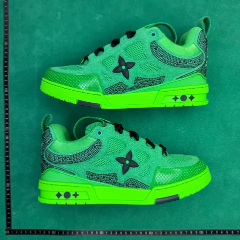 Louis Vuitton Skate - Neon Green Skate