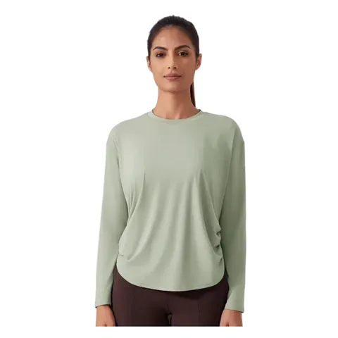 Alo Long Tee - Sage Relaxed