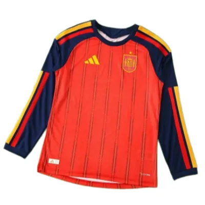 2026 FIFA World Cup Spain home Long sleeved Player version