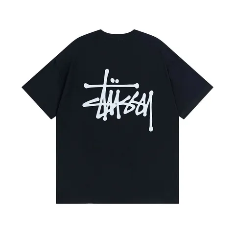 Stussy Tee - Black Big Logo