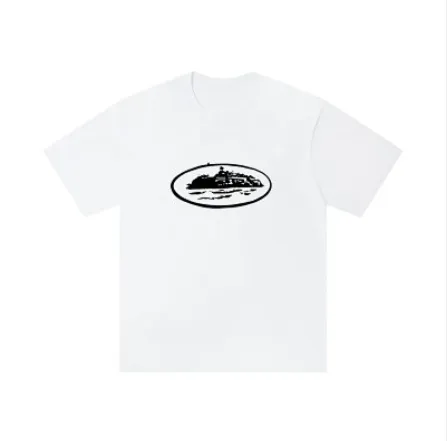 Corteiz Tee - White Alcatraz, Cotton