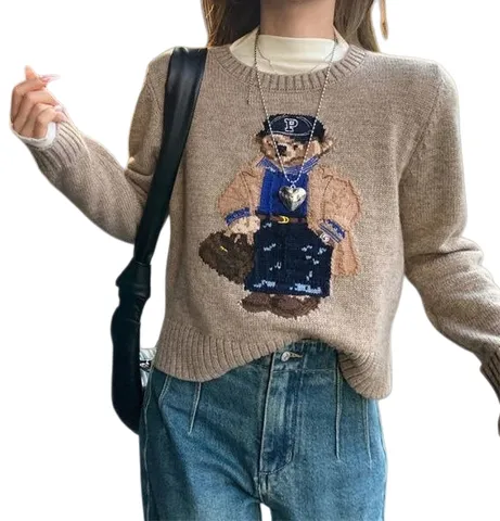 Ralph Lauren Polo Bear - Beige Bear Knit