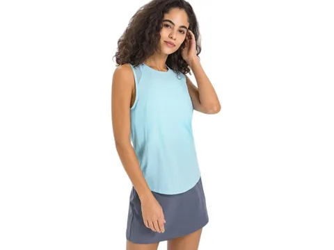 Alo Vest - Sky Blue Muscle Tank, Relaxed