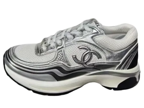 Chanel Shoes - Silver