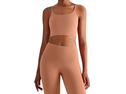 Alo Vest - Peach Bra