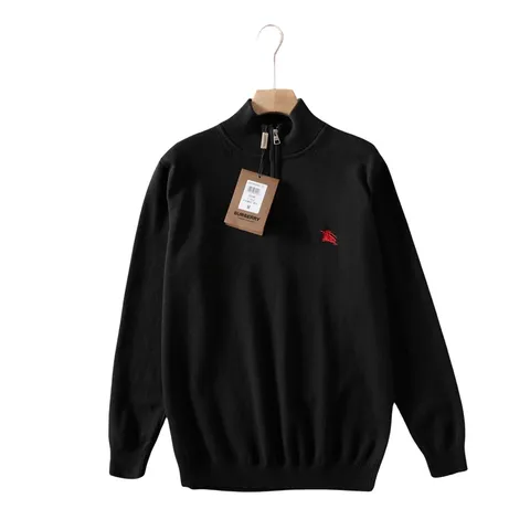Burberry Sweater - Black Half-Zip