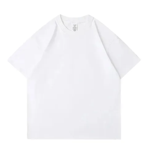 Solid Color Tee - White Blank